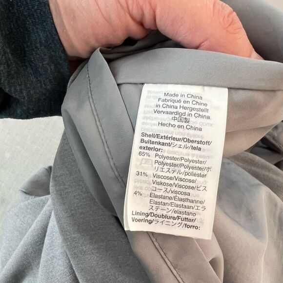 J crew gray sleeveless sheath business professional sheath dress size 2 - Picture 8 of 10